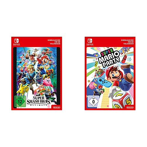 Super Smash Bros. Ultimate | Switch - Download Code & Super Mario Party - [Nintendo Switch - Download Code] von Nintendo