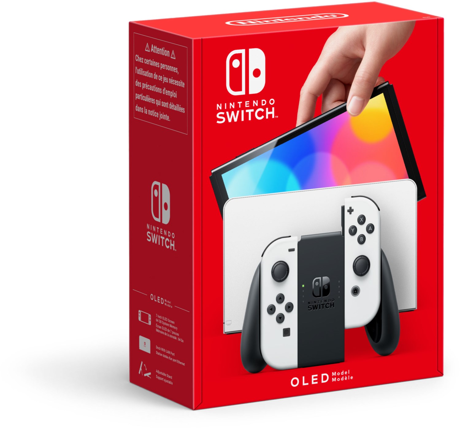 Switch Konsole (OLED-Modell) weiß von Nintendo