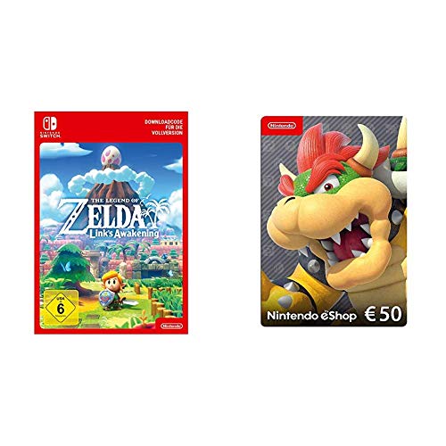 The Legend of Zelda: Link’s Awakening | Switch - Download Code & Nintendo eShop Card | 50 EUR Guthaben | Download Code The Legend of Zelda: Link’s Awakening | Switch - Download Code & Nintendo eShop Card | 50 EUR Guthaben | Download Code von Nintendo