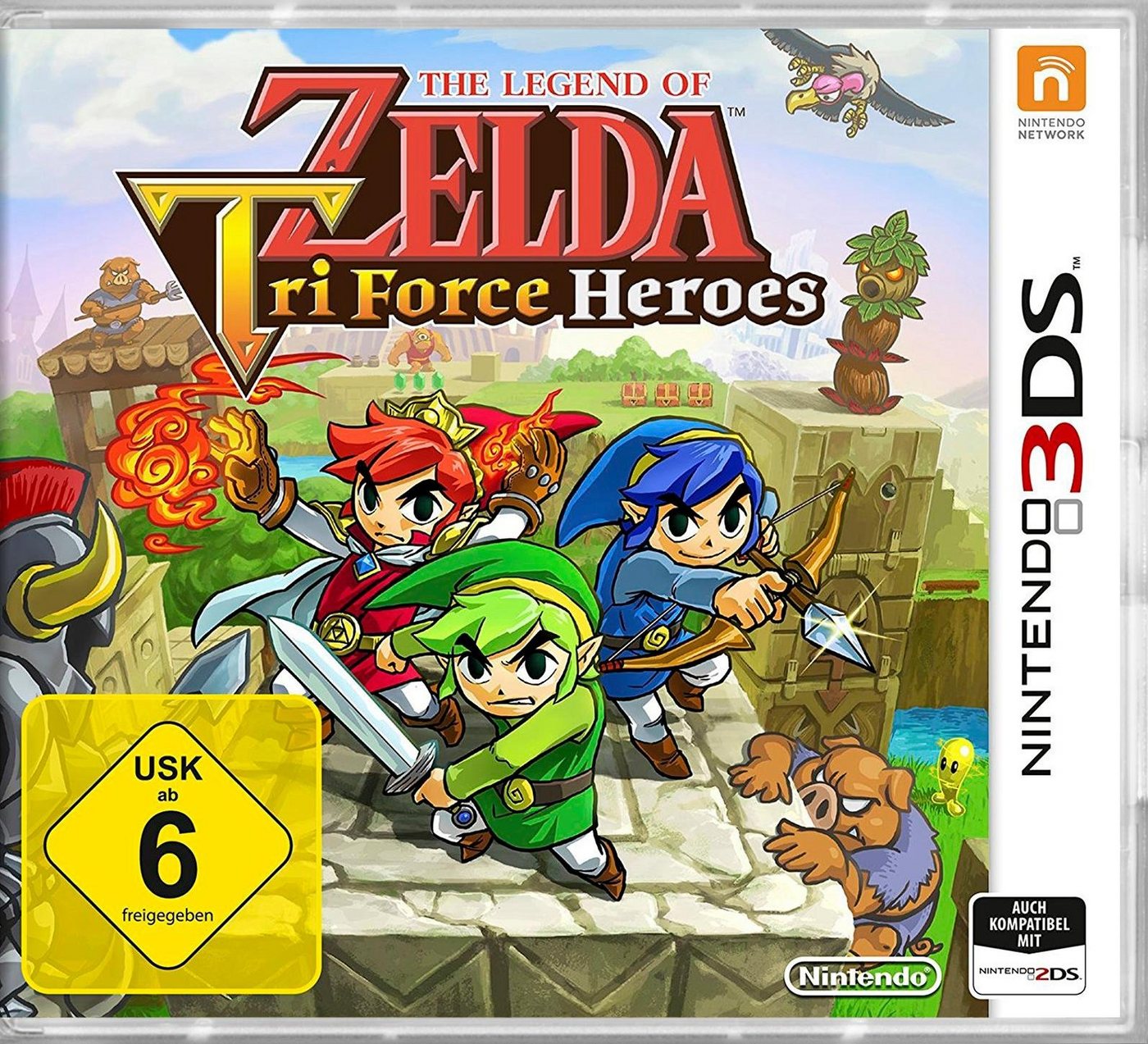 The Legend of Zelda: Tri Force Heroes Nintendo 3DS, Software Pyramide von Nintendo