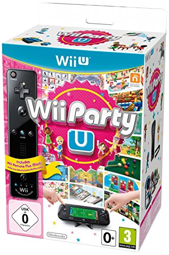 Wii Party U + Remote-Controller (schwarz) von Nintendo