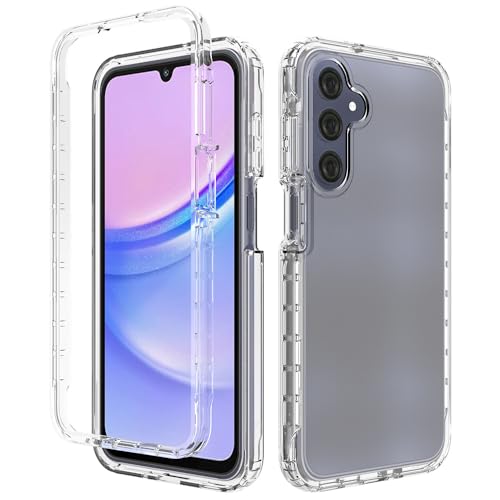 Niopiee für Samsung Galaxy A16 5G Hülle 360° Grad Kristallklar Stoßfest Handyhülle Heavy Duty Hard Robuste Case Anti-Rutsch Stoßstange Anti-Kratzer Rüstung Schutzhülle Transparent Niopiee für Samsung Galaxy A16 5G Hülle 360° Grad Kristallklar Stoßfest Handyhülle Heavy Duty Hard Robuste Case Anti-Rutsch Stoßstange Anti-Kratzer Rüstung Schutzhülle Transparent von Niopiee
