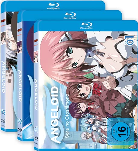 Angeloid - Sora no Otoshimono - Staffel 1 - Gesamtausgabe - Bundle - Vol.1-3 - [Blu-ray] von Nipponart (Crunchyroll GmbH)