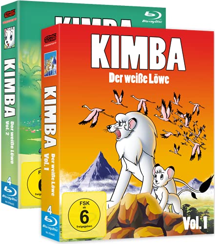 Kimba, der weiße Löwe - Gesamtausgabe - Bundle Vol.1-2 - [Blu-ray] von Nipponart (Crunchyroll GmbH)