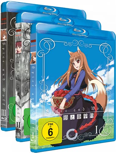 Spice & Wolf - Staffel 1 - Gesamtausgabe - Bundle - Vol.1-3 - [Blu-ray] von Nipponart (Crunchyroll GmbH)