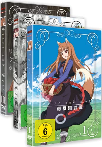 Spice & Wolf - Staffel 1 - Gesamtausgabe - Bundle - Vol.1-3 - [DVD] von Nipponart (Crunchyroll GmbH)
