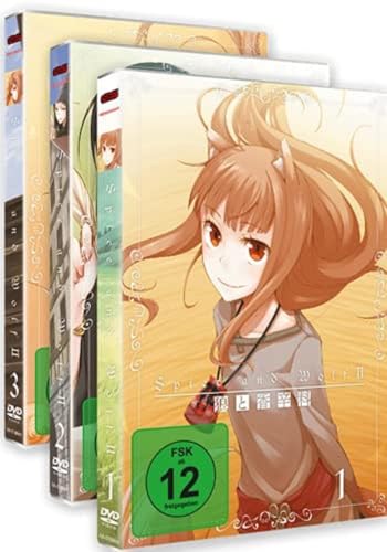 Spice & Wolf - Staffel 2 - Gesamtausgabe - Bundle - Vol.1-3 - [DVD] von Nipponart (Crunchyroll GmbH)