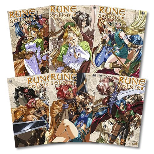 Rune Soldier - Komplett-Set Vol. 01-06 / 6er DVD-Set von Nipponart GmbH