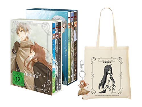 Spice & Wolf Staffel 1 + 2 Komplett-Set DVD inkl. Sammelschuber, Stofftasche und Schlüsselanhänger von Nipponart GmbH