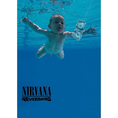 Nirvana - Postkarte Baby (in 10,5 cm x 15 cm) von Nirvana