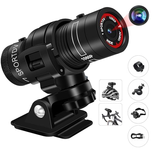 Nisanmoon Action Cam, Motorrad Helmkamera HD 1080P Fahrrad Sportkamera 120° Weitwinkel Action Video Kamera Unterstützung Foto/Video für Reiten und Fahren Outdoor-Aktivitäten Nisanmoon Action Cam, Motorrad Helmkamera HD 1080P Fahrrad Sportkamera 120° Weitwinkel Action Video Kamera Unterstützung Foto/Video für Reiten und Fahren Outdoor-Aktivitäten von Nisanmoon