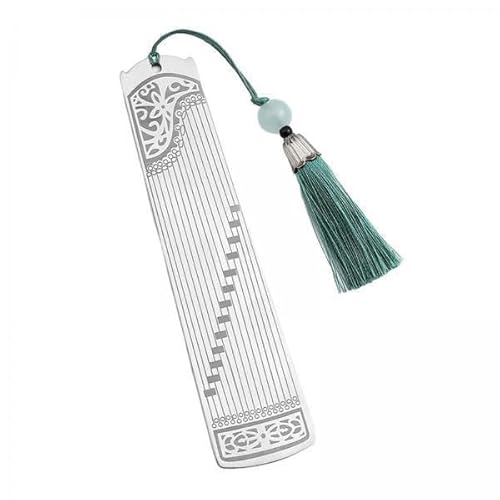 Nishiyuenyi 2 X Chinesische Lesezeichen, Musikinstrument, Lesezeichen, Metall, Leicht, Multifunktional, Lesebuchmarkierungen für Geschenkbuchzubehör Nishiyuenyi 2 X Chinesische Lesezeichen, Musikinstrument, Lesezeichen, Metall, Leicht, Multifunktional, Lesebuchmarkierungen für Geschenkbuchzubehör von Nishiyuenyi