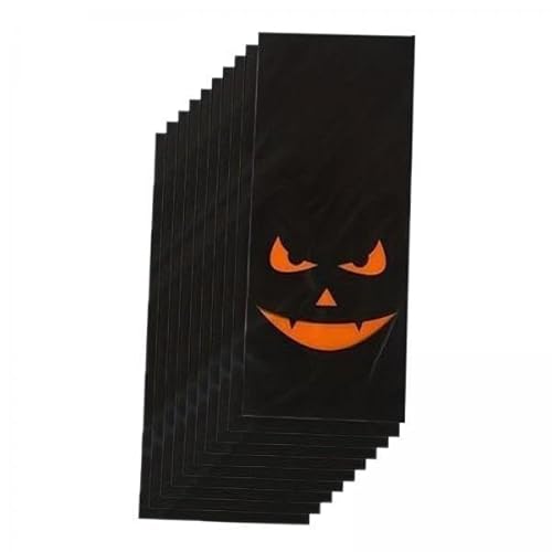 Nishiyuenyi 2x 10 Halloween Geschenktüten mit Kürbis Motiv für Süßigkeiten Und Kekse Nishiyuenyi 2x 10 Halloween Geschenktüten mit Kürbis Motiv für Süßigkeiten Und Kekse von Nishiyuenyi