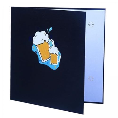 Nishiyuenyi 4x Vatertags Grußkarte, Popup Grußkarte, 3D Vater Bierkrug Grußkarte für Vatertag, Hochzeit, Geburtstag, Freunde, Liebhaber Nishiyuenyi 4x Vatertags Grußkarte, Popup Grußkarte, 3D Vater Bierkrug Grußkarte für Vatertag, Hochzeit, Geburtstag, Freunde, Liebhaber von Nishiyuenyi