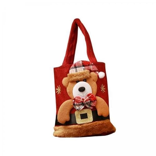 Nishiyuenyi 4x Weihnachtsgeschenk Puppentasche, Weihnachts Leckerli Tasche, Goody Bag, Einkaufstasche für Den Versand von Geschenken Nishiyuenyi 4x Weihnachtsgeschenk Puppentasche, Weihnachts Leckerli Tasche, Goody Bag, Einkaufstasche für Den Versand von Geschenken von Nishiyuenyi