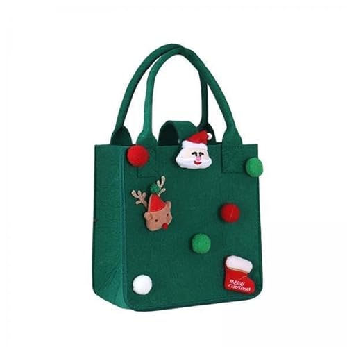 Nishiyuenyi 6 X Weihnachts Tragetaschen, Weihnachtsgeschenktüten mit Griffen, Mehrzweck Keksverpackung, Leckerlibeutel, Weihnachts Leckerli Tasche für Neujahr Nishiyuenyi 6 X Weihnachts Tragetaschen, Weihnachtsgeschenktüten mit Griffen, Mehrzweck Keksverpackung, Leckerlibeutel, Weihnachts Leckerli Tasche für Neujahr von Nishiyuenyi