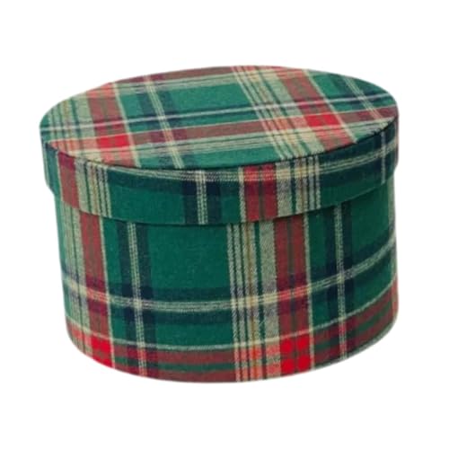 Nishiyuenyi Weihnachtsgeschenkpapier-Box, dekorative Geschenkbox, Weihnachtsbox für Thanksgiving, Feiertage, Grün Kariert Nishiyuenyi Weihnachtsgeschenkpapier-Box, dekorative Geschenkbox, Weihnachtsbox für Thanksgiving, Feiertage, Grün Kariert von Nishiyuenyi