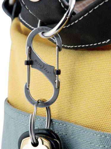 NITE Ize NI-LSB2-11-R3 Karabiner SideLock S-Biner 2 50mm x 22mm x 8mm 1St. von Nite Ize