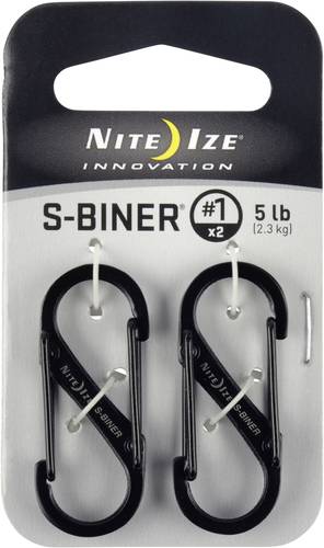 NITE Ize NI-SB1-2PK-01 Karabiner 400mm x 1.42mm 2St. von Nite Ize