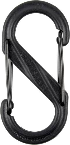 NITE Ize NI-SBP2-03-01 Karabiner S-Biner Gr. 2 76mm x 50mm x 25mm 1St. von Nite Ize