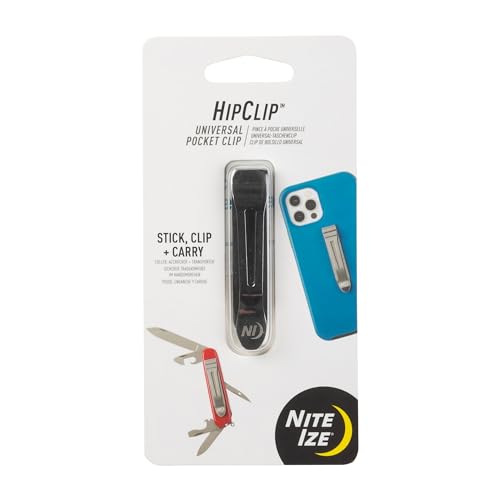 Nite Ize HipClip Taschenclip für Smartphones, aufsteckbar, 1 Stück von Nite Ize