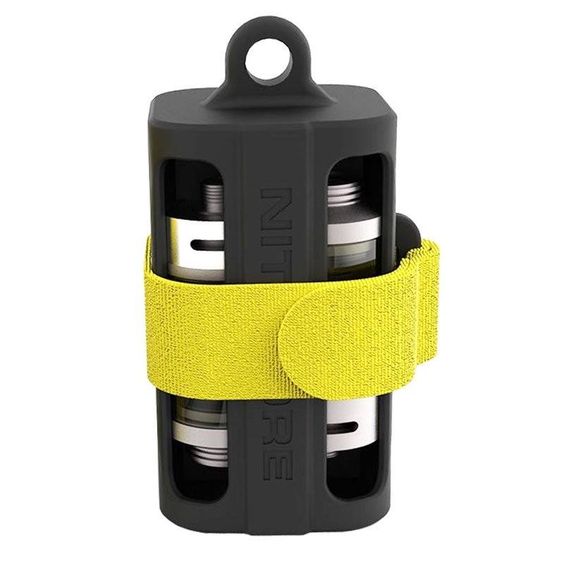 Batteriemagazin NBM40 schwarz für 1-4 Li-Ion 18650 Akkus oder E-Liquid-Fläschen und Verdampfer von Nitecore