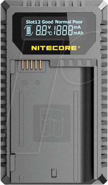NC LG-UNK2 - Ladegerät für Nikon Kamera-Akkus von Nitecore