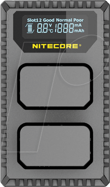 NC LG-USN1 - Ladegerät für Sony Kamera-Akkus von Nitecore