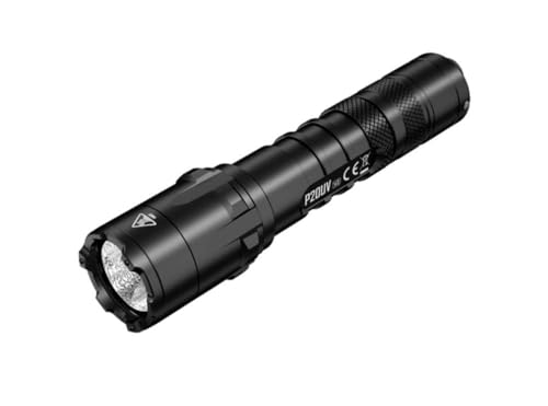 NITECORE Taschenlampe P20UV V2 - Taktische Akku-Taschenlampe mit 1.000 Lumen & UV-Licht - Taktischer und Alltags-Modi verfügbar von Nitecore