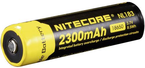NiteCore NL183 Spezial-Akku 18650 Li-Ion 3.7V 2300 mAh von Nitecore