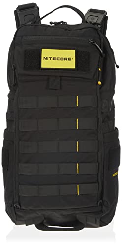 Nitecore BP18 Commuter Backpack - Rucksack für Pendler, Outdoor & Fahrrad, 18 Liter, multifunktionaler 2in1 Tagesrucksack & Umhängetasche, schwarz von Nitecore