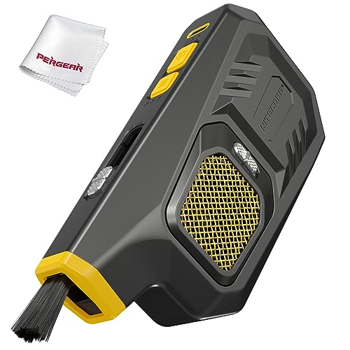 Nitecore Blowerbaby BB21 Elektronisches Reinigungsluftgebläse 2023 Version, 2,7 kPa Staubentfernungs-Winddruck, mit Schnellverschlussbürste, für die Reinigung von Kameraobjektiven und mehr von Nitecore