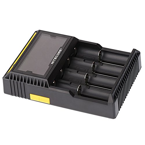 Nitecore D4 Intellicharge Ladegeraet mit LCD Bildschirm Anzeige 4 Slots fuer LiFePO4 IMR Lithium Li-ion Ni-MH Ni-Cd 26650 22650 18650 17670 18490 17500 18350 16340 14500 10440 Akku Nitecore D4 Intellicharge Ladegeraet mit LCD Bildschirm Anzeige 4 Slots fuer LiFePO4 IMR Lithium Li-ion Ni-MH Ni-Cd 26650 22650 18650 17670 18490 17500 18350 16340 14500 10440 Akku von Nitecore
