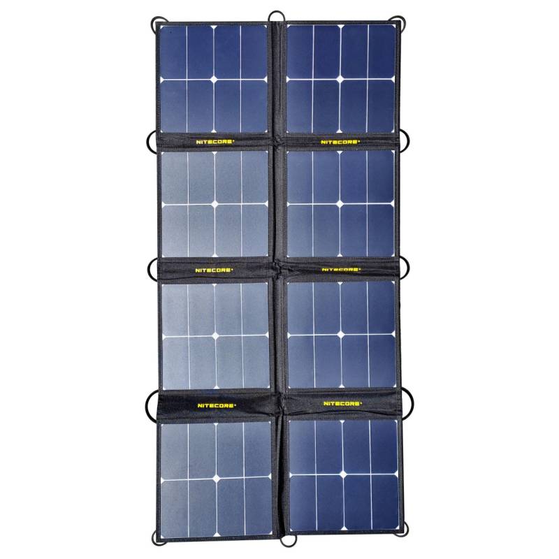 Nitecore FSP100 faltbares Solarpanel mit max. 100W, max. 3A Ausgang, mit USB-C, USB-A Ausgang von Nitecore