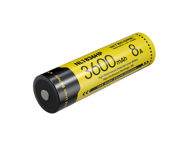 Nitecore Li-Ion Akku 18650 - 3600mAh - NL1836HP von Nitecore