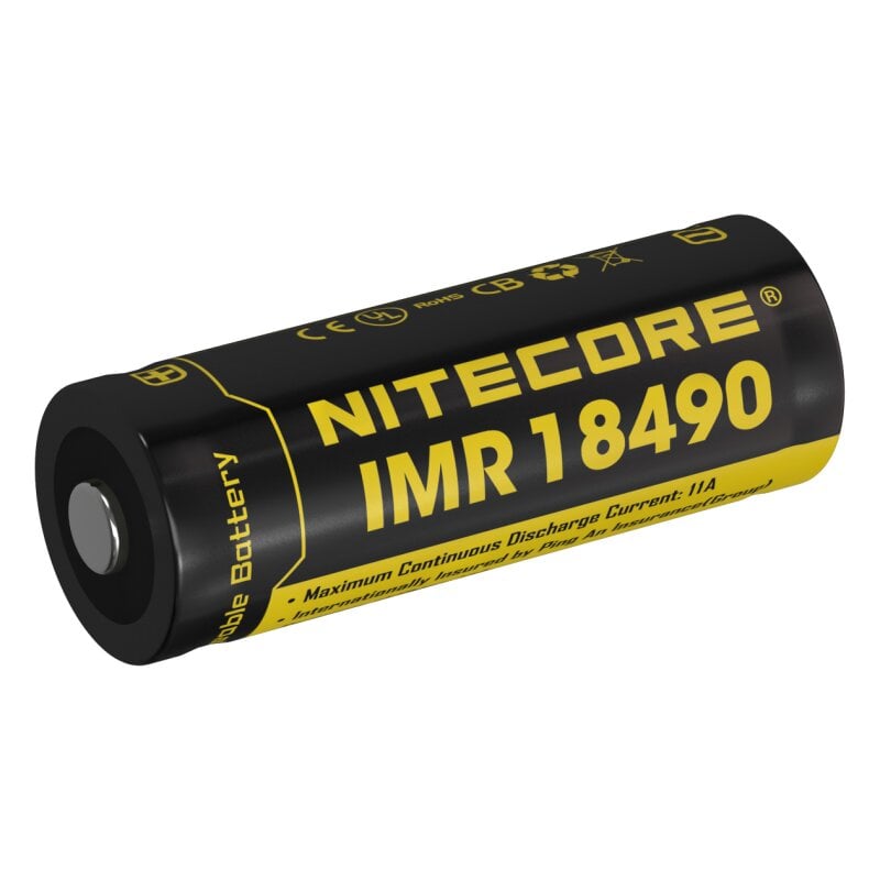Nitecore Li-Ion Akku 3,7V 1100mAh Typ 18490 IMR Nitecore Li-Ion Akku 3,7V 1100mAh Typ 18490 IMR von Nitecore