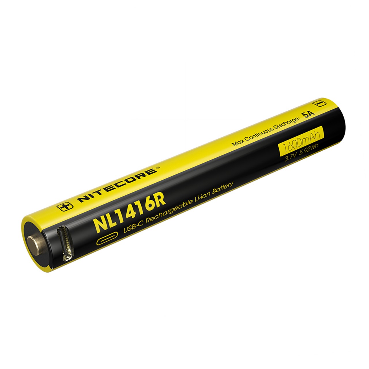 Nitecore Li-Ion Akku 3.7V 1600mAh 2x 14500 USB-C für MT2A Pro Taschenlampe Nitecore Li-Ion Akku 3.7V 1600mAh 2x 14500 USB-C für MT2A Pro Taschenlampe von Nitecore