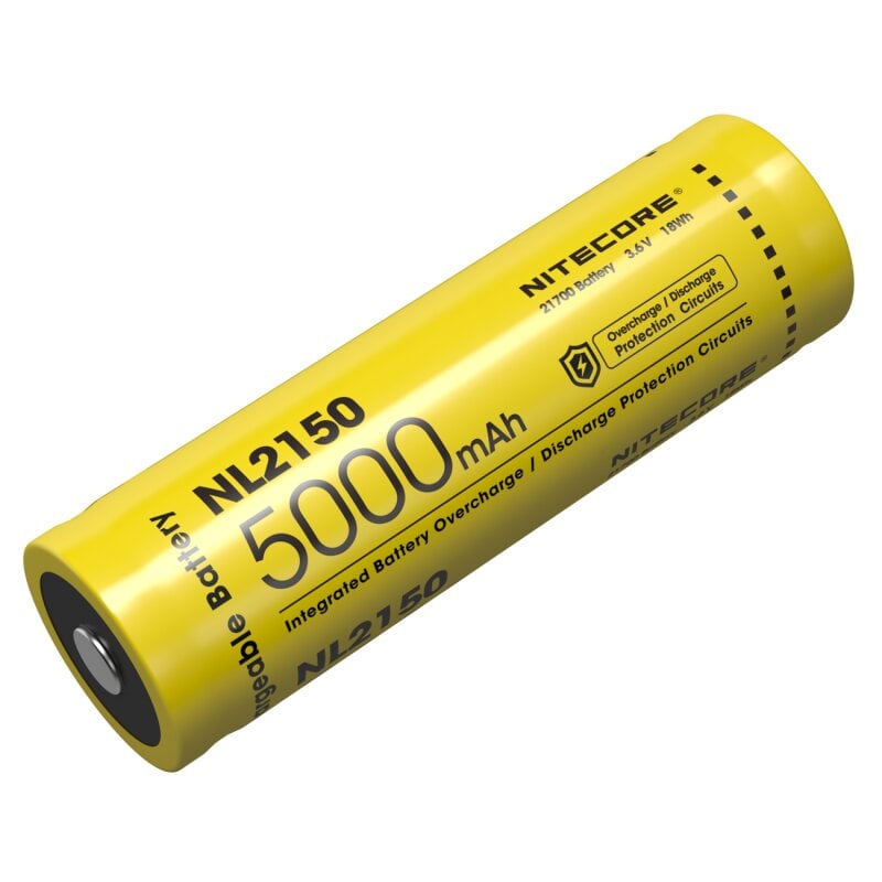 Nitecore Li-Ion Akku Typ 21700 NL2150 3,6V 5000mAh Nitecore Li-Ion Akku Typ 21700 NL2150 3,6V 5000mAh von Nitecore