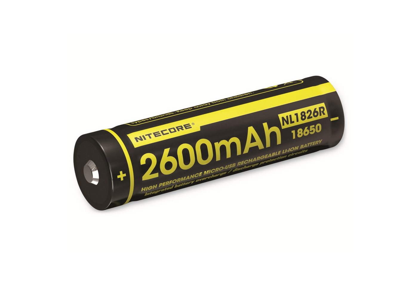 Nitecore NITECORE Li-Ion-Akku Typ 18650, NL1826R Akku Nitecore NITECORE Li-Ion-Akku Typ 18650, NL1826R Akku von Nitecore