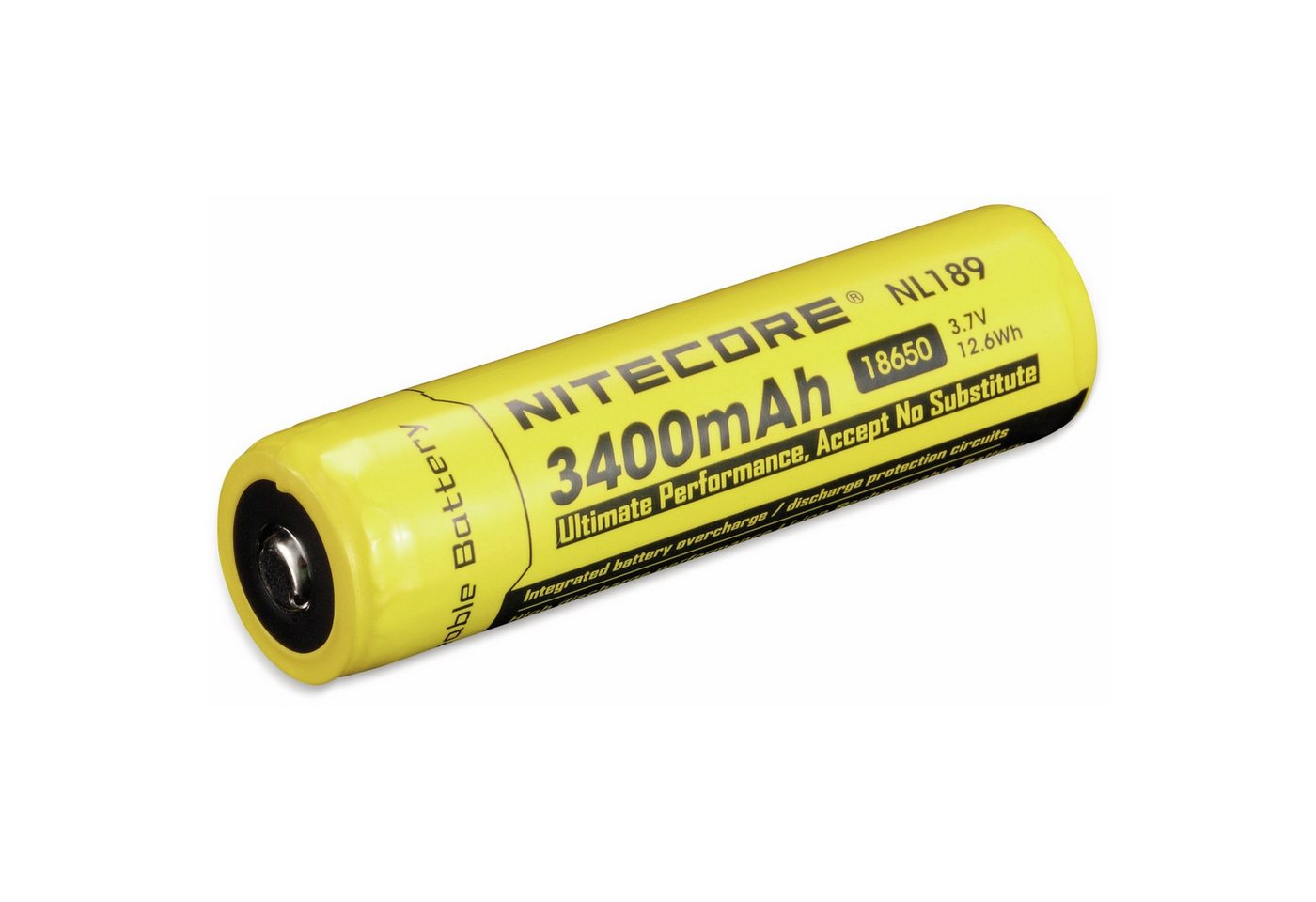 Nitecore NITECORE LiIon-Akku 18650 NL1834, 4/3 A, 3,7 V- Akku Nitecore NITECORE LiIon-Akku 18650 NL1834, 4/3 A, 3,7 V- Akku von Nitecore