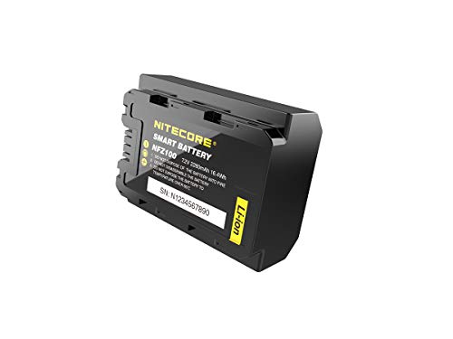 Nitecore NP FZ100 Smart Battery 2280mAh NFZ 100 Schwarz Nitecore NP FZ100 Smart Battery 2280mAh NFZ 100 Schwarz von Nitecore