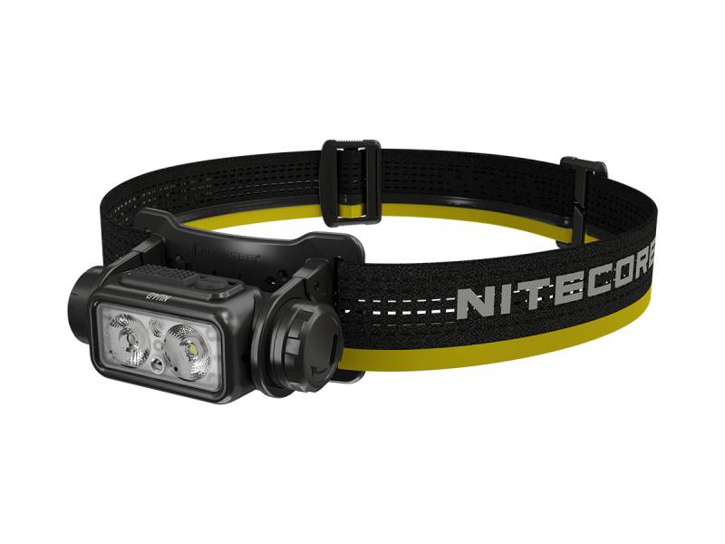 Nitecore NU40 LED Stirnlampe, eingebauter Akku mit 2600mAh, USB-C-Ladeanschluss, bis zu 120 Stunden Leuchtdauer, wasserdicht nach IPX68 von Nitecore
