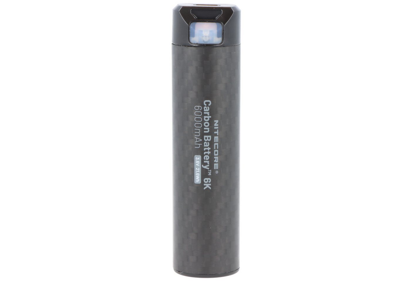 Nitecore Nitecore Carbon Battery 6K, Powerbank CB6K mit 6000mAh Kapazität, ult Akku 6000 mAh (3,6 V) von Nitecore
