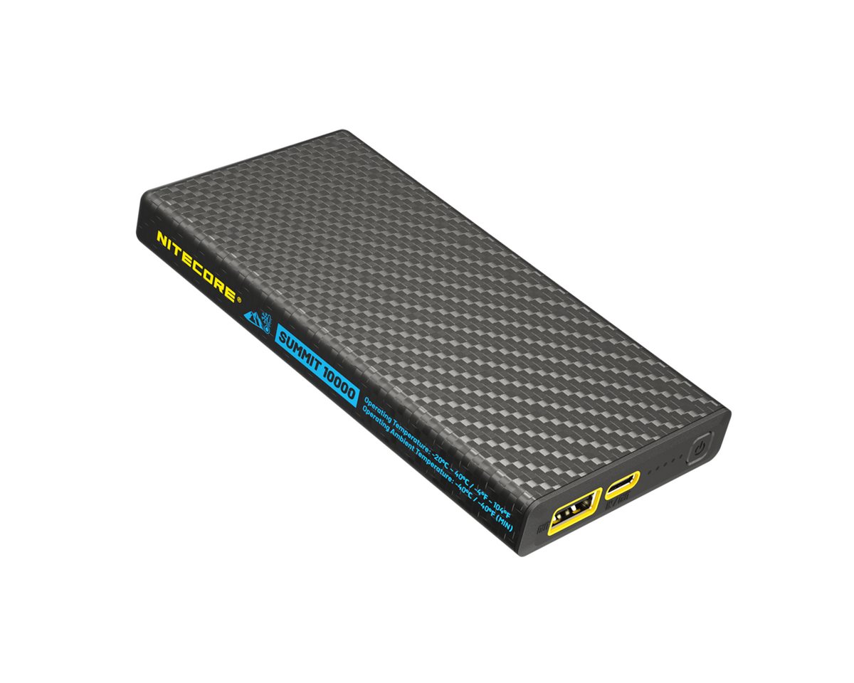 Nitecore Nitecore Powerbank SUMMIT10000, 10.000mAh Kapazität, kältebeständig, Akku Nitecore Nitecore Powerbank SUMMIT10000, 10.000mAh Kapazität, kältebeständig, Akku von Nitecore
