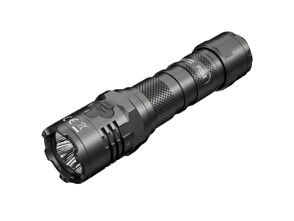 Nitecore P20iX LED-Taschenlampe, 4000 Lumen, taktische Taschenlampe mit Memoryfunktion, 21700 Li-Ion Akku Typ NL2150HPi 5000mAh Nitecore P20iX LED-Taschenlampe, 4000 Lumen, taktische Taschenlampe mit Memoryfunktion, 21700 Li-Ion Akku Typ NL2150HPi 5000mAh von Nitecore