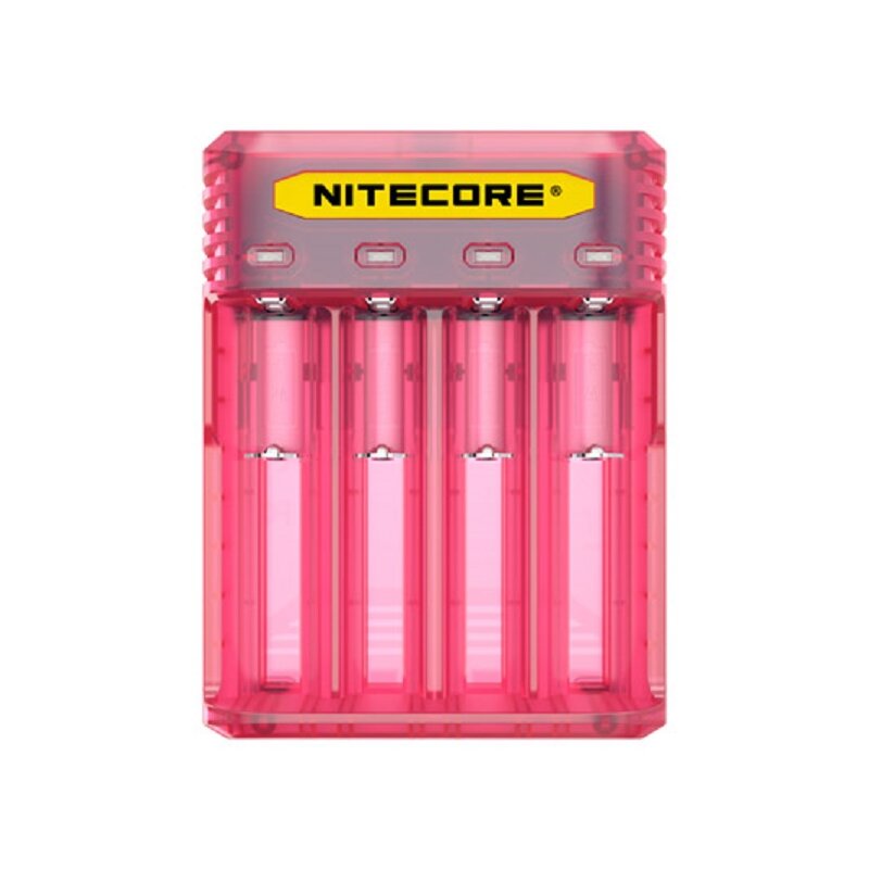Nitecore Q4 4-Schacht-Ladegerät pink von Nitecore