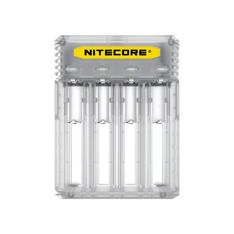 Nitecore Q4 4-Schacht-Ladegerät transparent von Nitecore