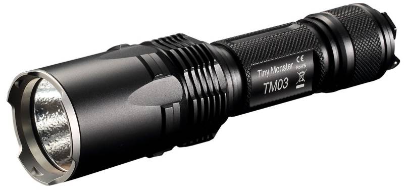Nitecore TM03 LED Taschenlampe CREE XHP70 LED-Taschenlampe inklusive 18650 IMR Akku und mit bis zu 2800 Lumen von Nitecore