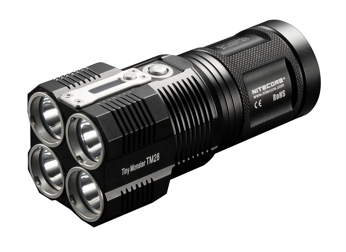 Nitecore TM28 LED Taschenlampe 4 x CREE XHP35 HI 6000 Lumen 655 m Leuchtweite Nitecore TM28 LED Taschenlampe 4 x CREE XHP35 HI 6000 Lumen 655 m Leuchtweite von Nitecore