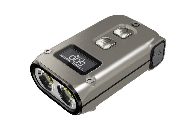 Nitecore Taschenlampe TINI 2 Titanium - 500 Lumen von Nitecore